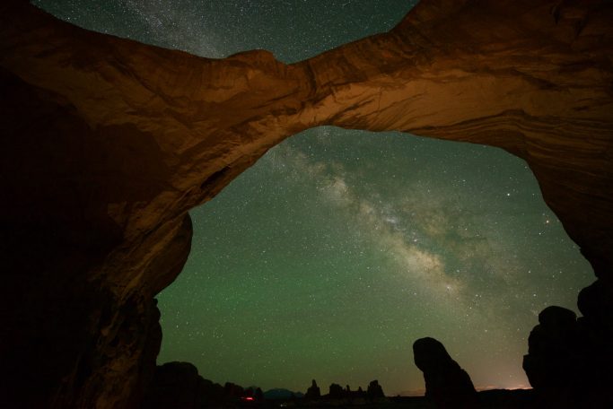 Milky Way and the North Window