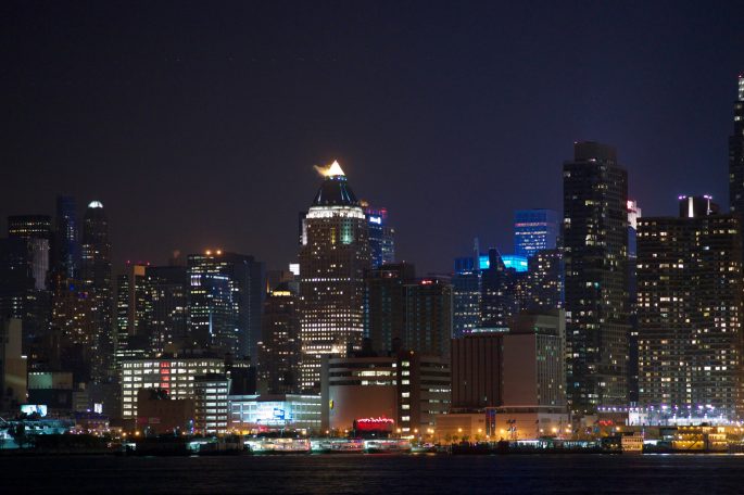 Mid-Town Manhattan from NJ Palisades